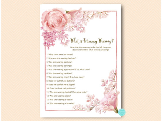 tlc635-what-is-mommy-wearing-pink-flower-girl-baby-shower