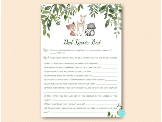 tlc653-dad-knows-best-greenery-woodland-baby-shower-game