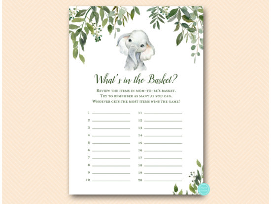 tlc663-whats-in-the-basket-cute-elephant-baby-shower-game