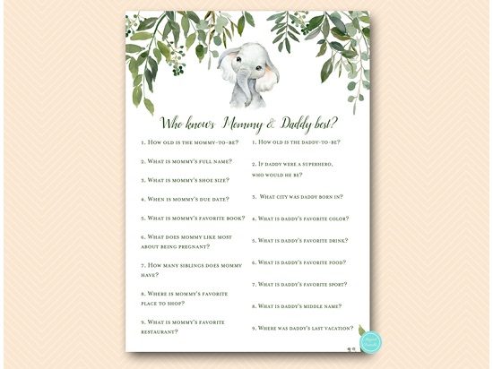 tlc663-who-knows-daddy-mommy-best-cute-elephant-baby-shower-game