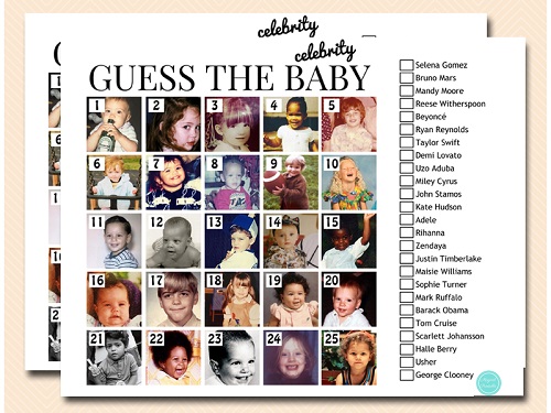 Guess the Celebrity Baby Photos – Printabell • Express