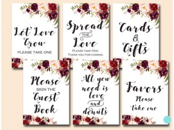 burgundy-boho-floral-wedding-bridal-table-sign-550