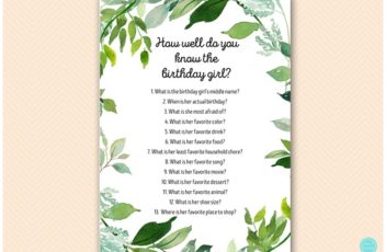how-well-do-you-know-birthday-girl-greenery-botanical-party