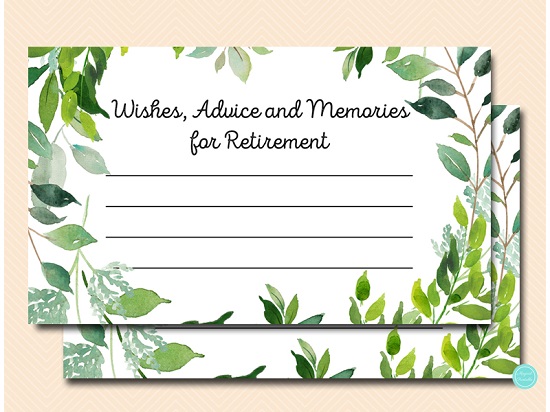 retirement-advice-greenery-botanical-party
