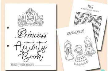 princess-activity-and-coloring-book-printable-download