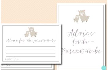 advice-for-parents-card-llama-baby-shower