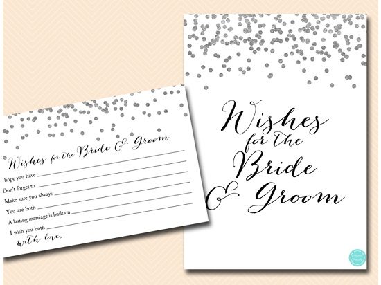 silver-wishes-for-bride-and-groom-card-and-sign