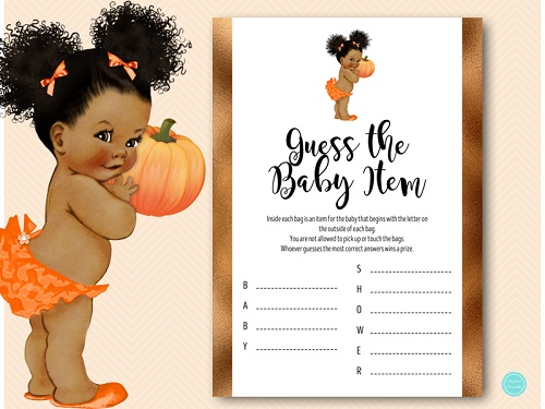 tlc678d-guess-the-baby-item-pumpkin-baby-shower-dark-skin-american-african