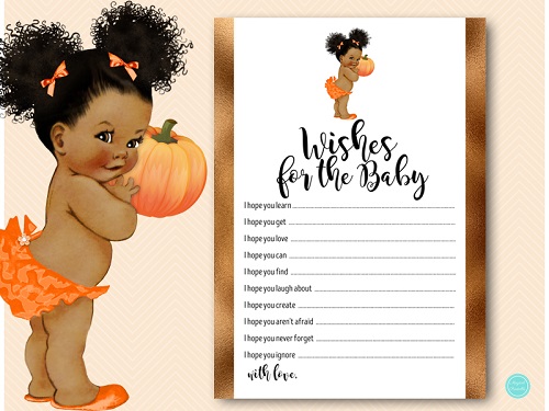tlc678d-wishes-for-baby-pumpkin-baby-shower-dark-skin-american-african