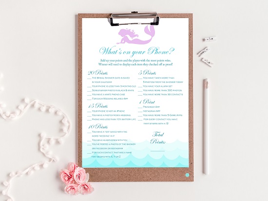 same-sex-whats-on-your-phone-mermaid-lesbian-bridal-shower
