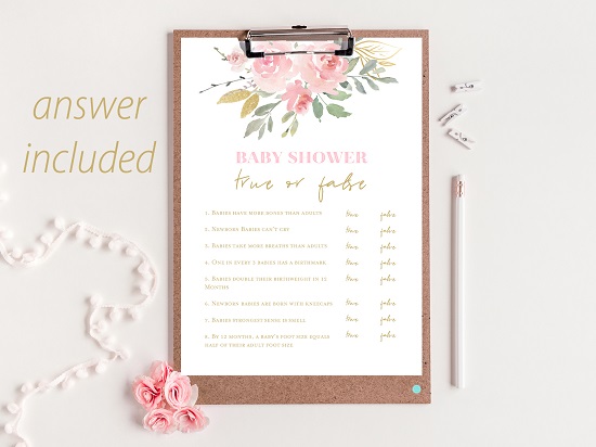 tlc685-true-or-false-quiz-pink-blush-and-gold-baby-shower