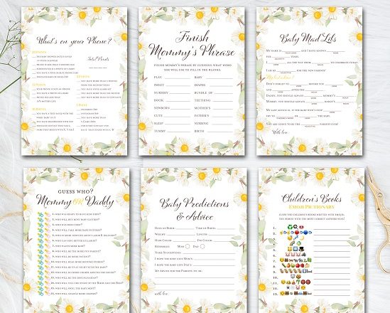 spring-themed-daisy-flower-baby-shower-game-templates-download