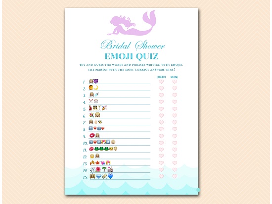 emoji-quiz-mermaid-bridal-shower