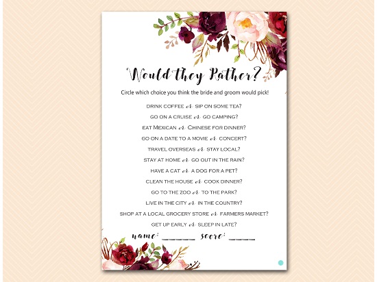 would-they-rather-burgundy-boho-bridal-shower-games
