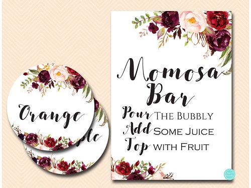 boho-burgundy-momosa-bar-sign
