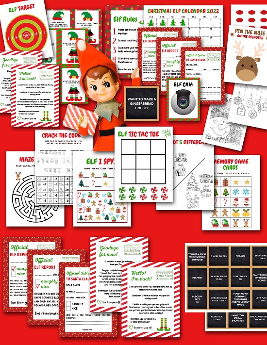 Ultimate Printable Elf Kit Download