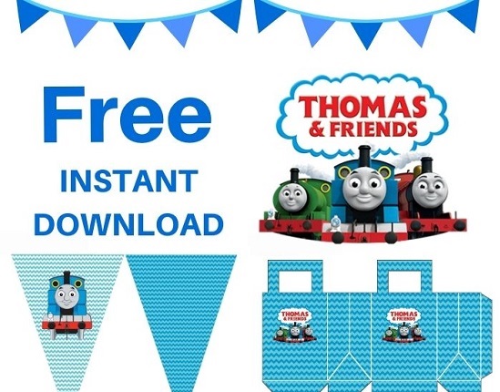 Free Thomas and Friends Party Printable Download – Printabell • Express