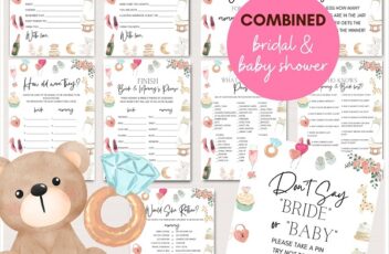 Combined Baby Shower and Bridal Shower Games